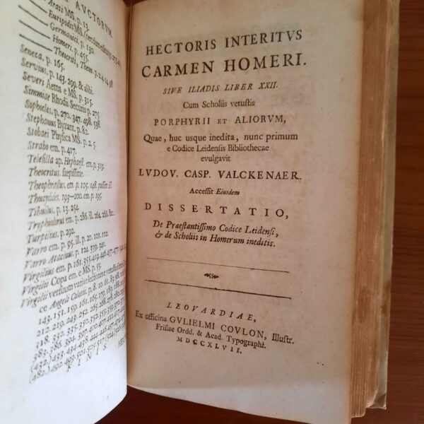 Virgilius Collationae Scriptorum Graecorum (...), Fulvio Orsini, L. C. Valckenaer, Leovardiae, 1747 – Image 13