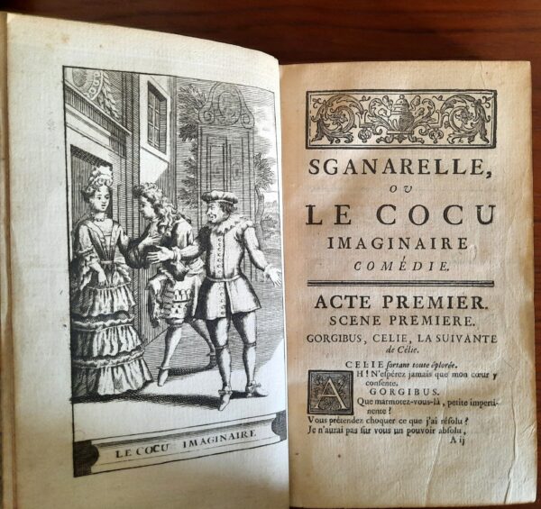 Œuvres de Molière, Tomes I à VII, Chez Cavelier, Paris, 1739. – Image 4