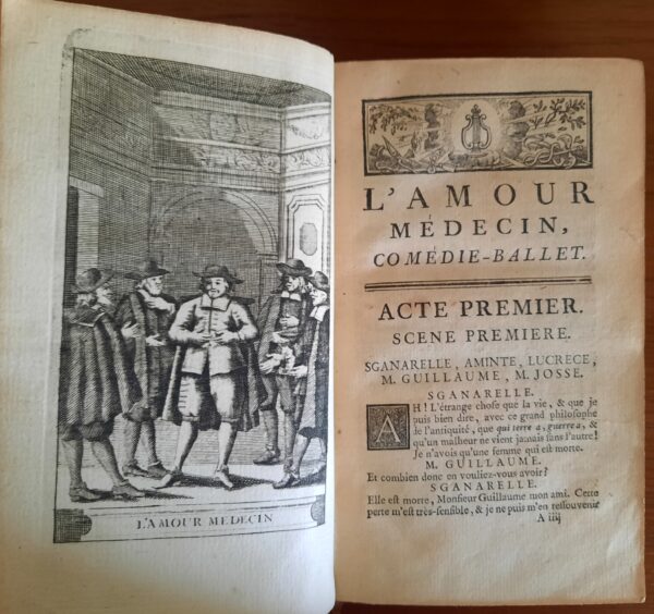 Œuvres de Molière, Tomes I à VII, Chez Cavelier, Paris, 1739. – Image 11