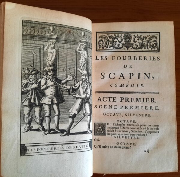 Œuvres de Molière, Tomes I à VII, Chez Cavelier, Paris, 1739. – Image 19