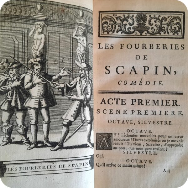 Œuvres de Molière, Tomes I à VII, Chez Cavelier, Paris, 1739.