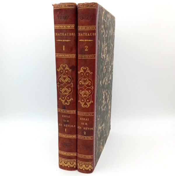 Essai sur les Révolutions, Chateaubriand, Pourrat & Furne, 1835.