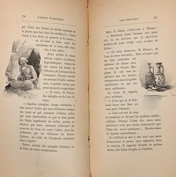 Amour étrusque, Enacryos, J.-H. Rosny aîné, A. Calbet, Collection Nymphée, 1898. – Image 8